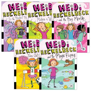 英文原版 Heidi Heckelbeck 小女巫海蒂系列16-20册 儿童章节桥梁书 校园故事 英文版 进口英语原版书籍