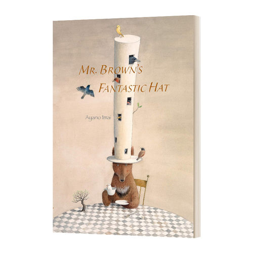 Mr Browns Fantastic Hat 布朗先生的神奇帽子 今井绫野 Ayano Imai 英文原版 进口图书 儿童绘本 寓言故事图画书