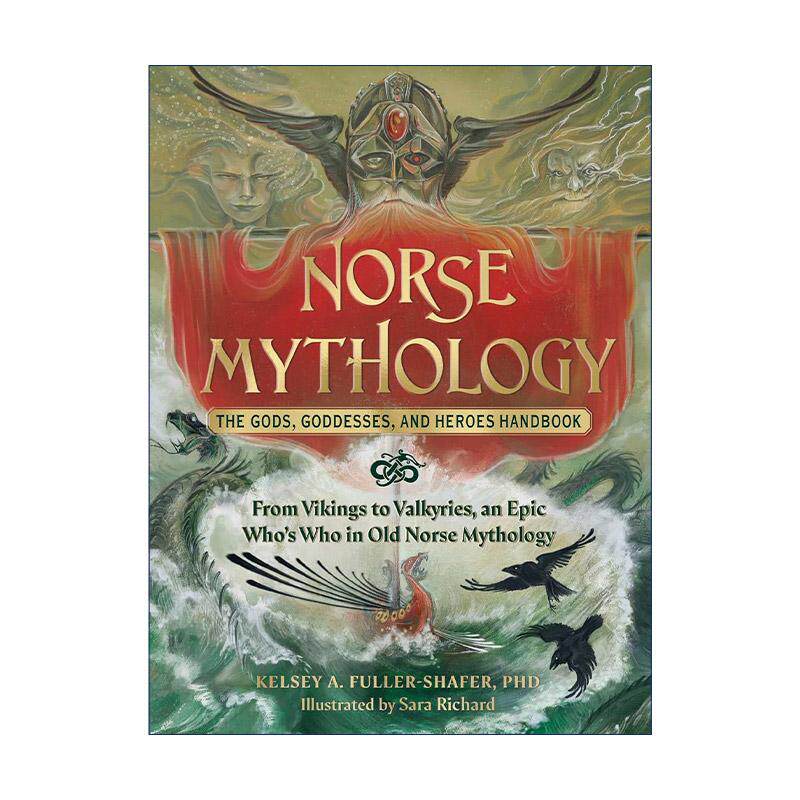 英文原版 Norse Mythology 北欧神话 众神 女神和英雄手册 精装 英文版 进口英语原版书籍