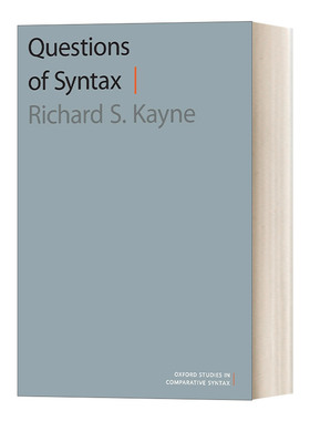 英文原版 Questions of Syntax 语法问题 英文版 进口英语原版书籍