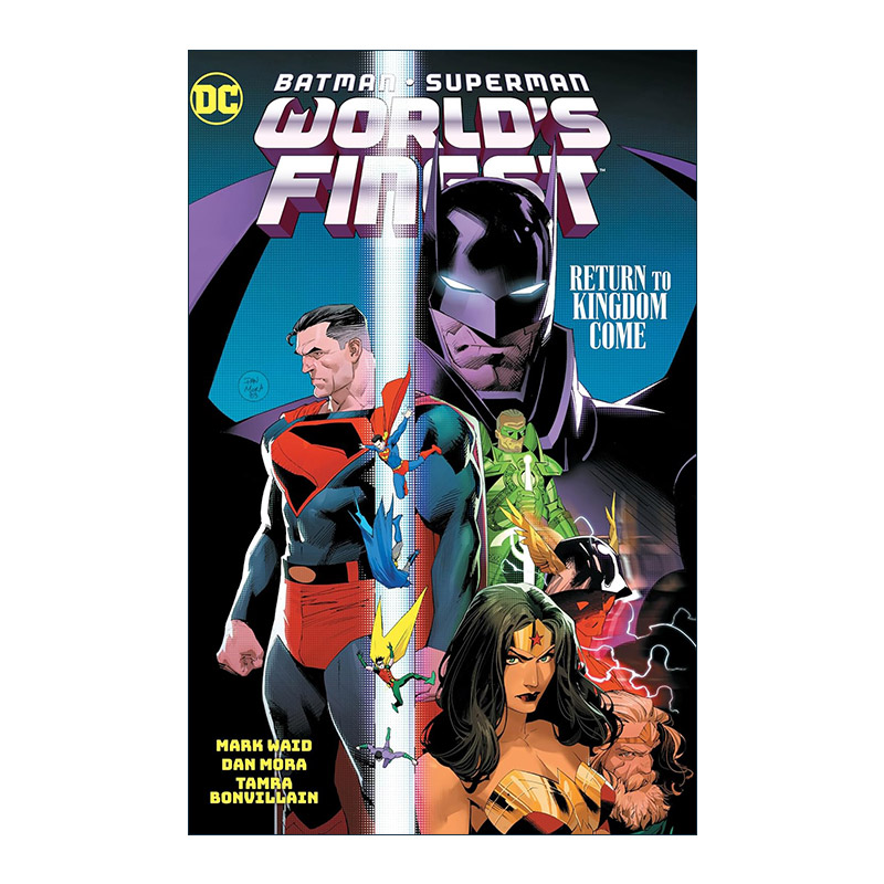英文原版 Batman-Superman World's Finest Vol.4 Return to Kingdom Come 蝙蝠侠 超人 卷四 回归王国 DC漫画