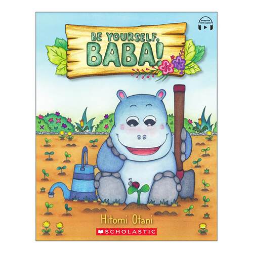 英文原版 Be Yourself Baba 做自己 含音频 儿童故事图画书 英文版 进口英语原版书籍