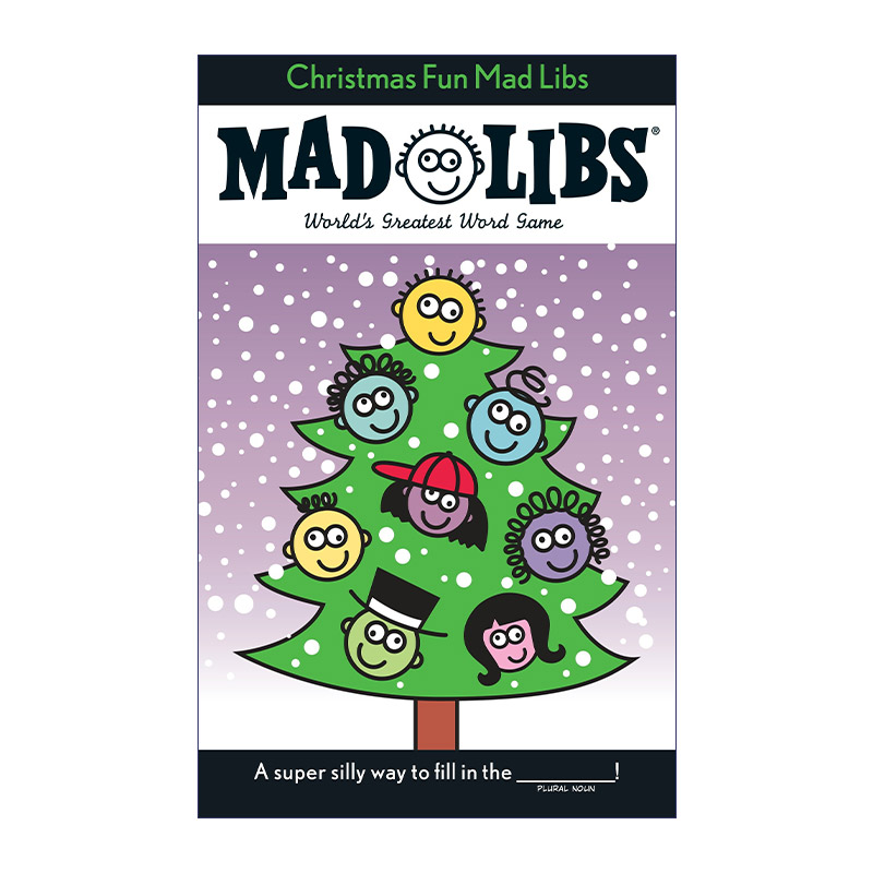 英文原版 Christmas Fun Mad Libs 圣诞乐趣 疯狂填词游戏 英文版 进口英语原版书籍