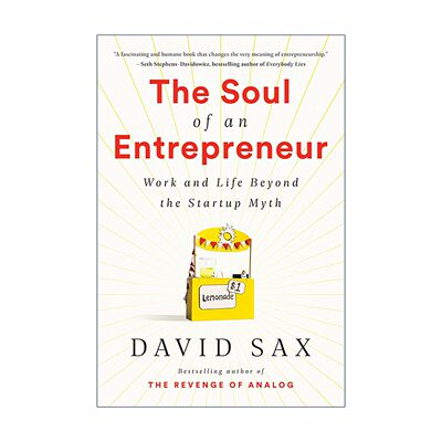 英文原版 The Soul of an Entrepreneur 做自己的老板 创业者的灵魂 戴维萨克斯 英文版 进口英语原版书籍