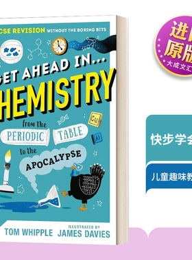 英文原版 Get Ahead in ... CHEMISTRY 快步学会 化学 英文版 进口英语原版书籍