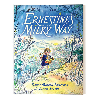 英文原版 Ernestine's Milky Way 欧内斯廷的银河系 插画家Emily Sutton 精装 英文版 进口英语原版书籍