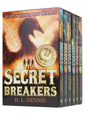 英文原版 Secret Breakers 1-6 密码破译者6册套装 惊险刺激 锻炼逻辑思维 章节小说 儿童英语课外读物 英文版 进口英语原版书籍