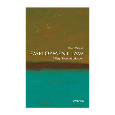 英文原版 Employment Law A Very Short Introduction 牛津通识读本 雇佣法 英文版 进口英语原版书籍