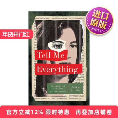 英文原版 Tell Me Everything 告诉我一切 自传体探案故事 英文版 进口英语原版书籍