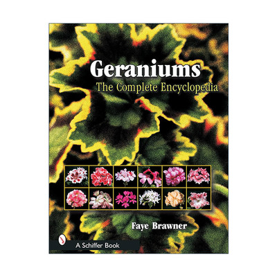 英文原版 Geraniums 天竺葵百科全书 图解指南 Faye Brawner 英文版 进口英语原版书籍