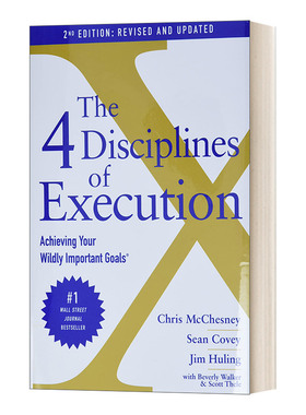 英文原版 The 4 Disciplines of Execution Revised and Updated 高效能人士的执行4原则 英文版 进口英语原版书籍