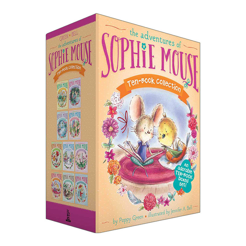 英文原版 The Adventures of Sophie Mouse Ten-Book Collection 老鼠苏菲历险记 1-10套装 英文版 进口英语原版书籍