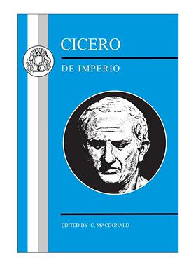 原版 Cicero De Imperio 拉丁语文本系列 西塞罗 论庞培的权威 C.MacDonald 进口原版书籍