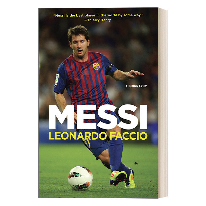a biography 梅西传记 世界杯 足球运动员 leonardo faccio 英文版