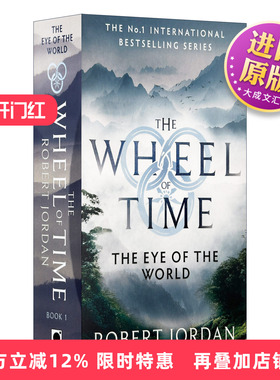 英文原版 The Eye Of The World Book 1 of the Wheel of Time 时光之轮1 世界之眼 影视封面版 英文版 进口英语书籍 英语小说