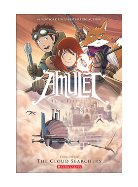英文原版 The Cloud Searchers 护身符3 儿童漫画 英文版 进口英语原版书籍