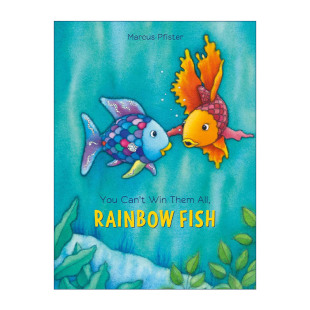 Win Rainbow You 英文版 书籍 英文原版 儿童图画书 Them Can 能守住秘密 Fish All 进口英语原版 彩虹鱼
