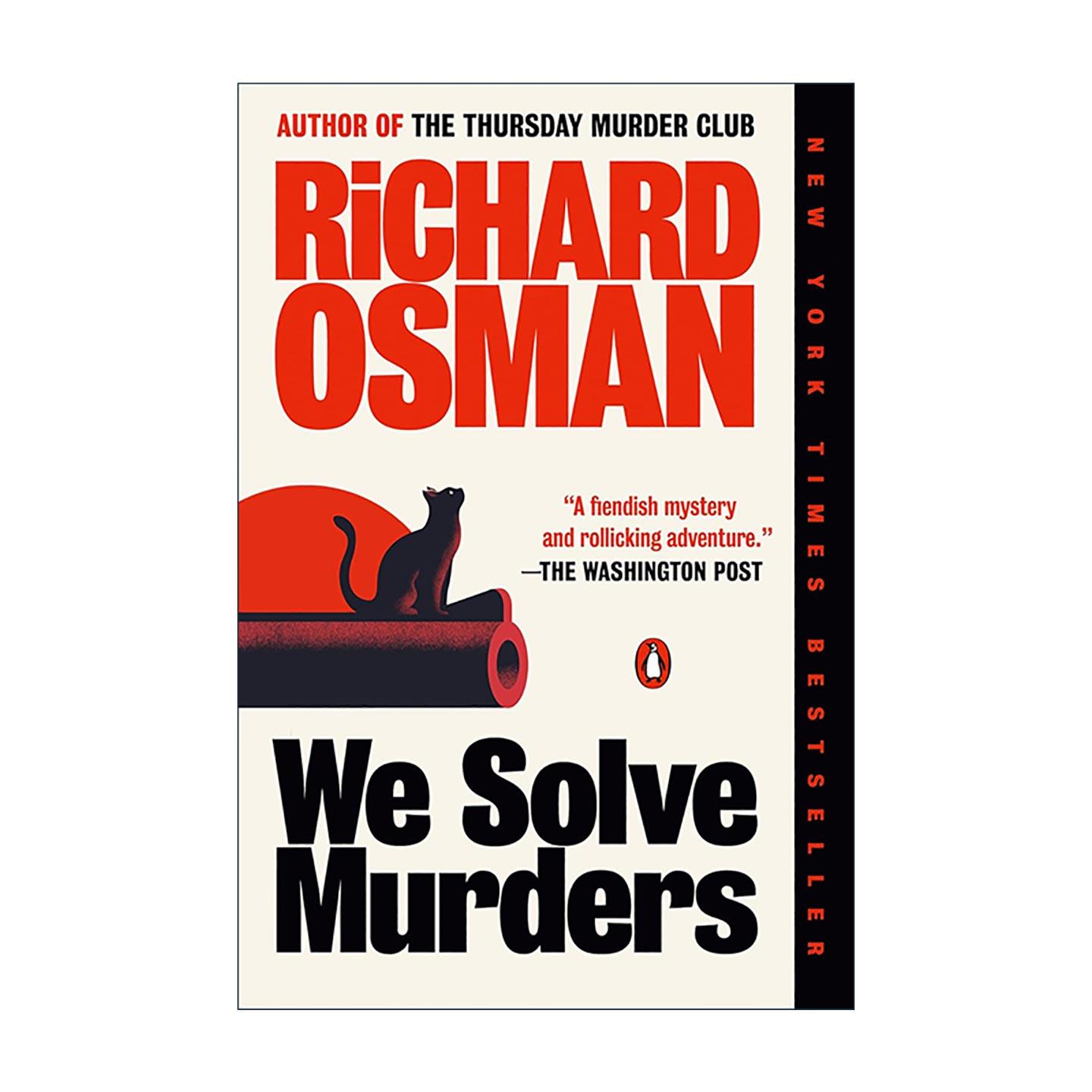 英文原版 We Solve Murders 我们侦破凶杀案 周四推理俱乐部作者理查德·奥斯曼 英文版 进口英语原版书籍