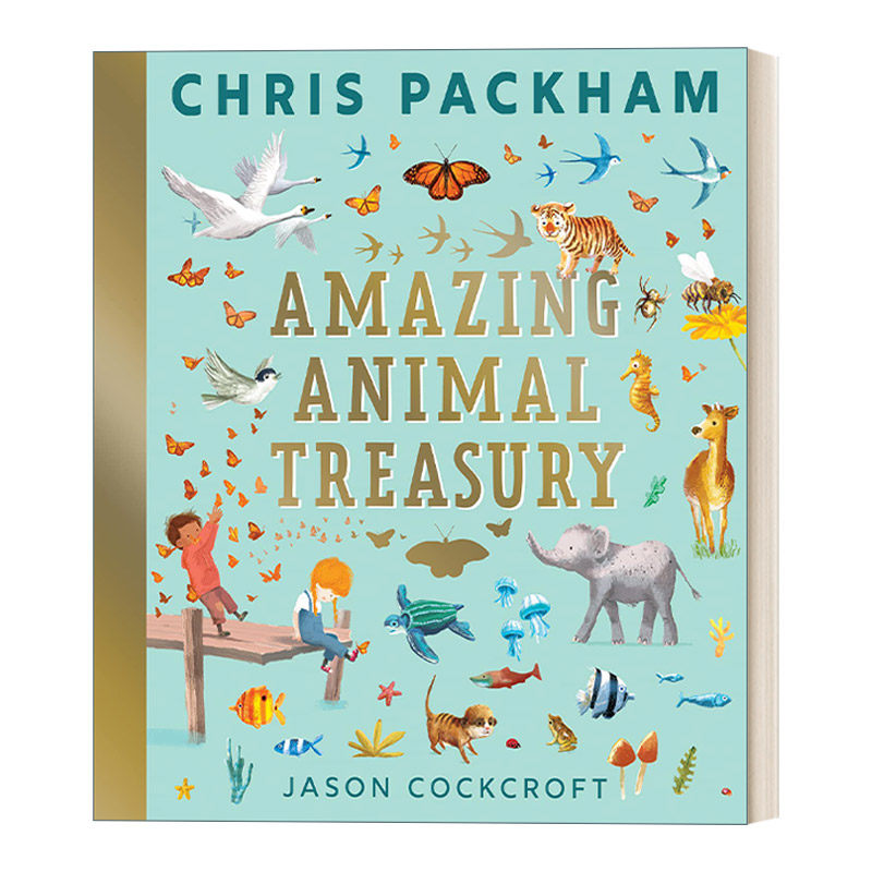英文原版 Amazing Animal Treasury 神奇的动物世界 精装插画科普绘本 英文版 进口英语原版书籍