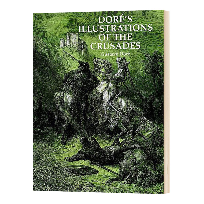 多雷版画十字军东征插画集 英文原版 Dore's Illustrations of the Crusade 英文版进口原版英语艺术类书籍