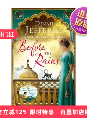 英文原版 Before the Rains 山雨欲来 Dinah Jefferies畅销历史爱情小说 英文版 进口英语原版书籍