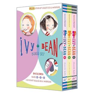 英文版 书籍 Bean 艾薇和豆豆4 Set and Boxed 进口英语原版 英文原版 6盒装 Ivy