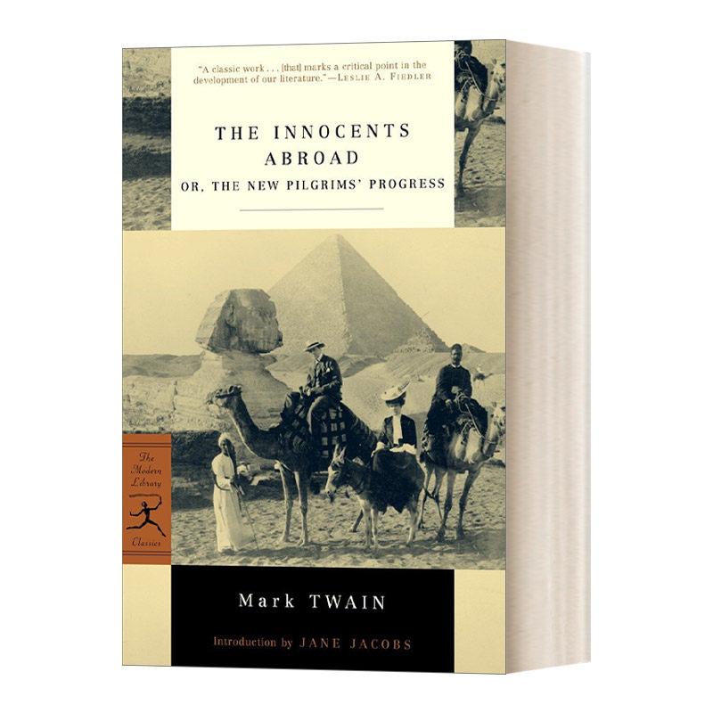 英文原版 the innocents abroad 傻子出国记 兰登书屋现代图书馆经典