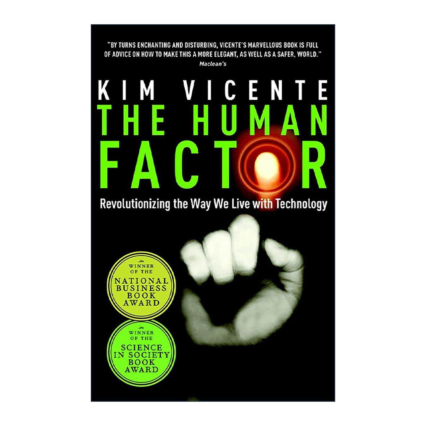 英文原版 The Human Factor 人性的因素 用技术革新我们的生活方式 Kim Vicente 英文版 进口英语原版书籍