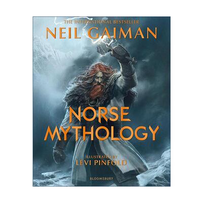 英文原版 Norse Mythology Illustrated 尼尔盖曼 北欧神话 精装插画版 英国插画师Levi Pinfold 英文版 进口英语原版书籍