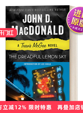 英文原版 Travis McGee 16 The Dreadful Lemon Sky 麦基探案系列16 淡黄色的天空令人恐惧 美国国家图书奖获得者 英文版 进口书籍