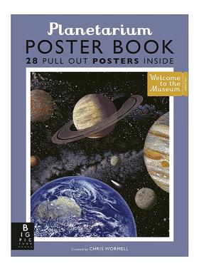 英文原版 Planetarium Poster Book 欢迎来到博物馆 天文馆 海报书 英文版 进口英语原版书籍
