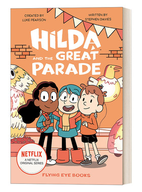 英文原版 Hilda and the Great Parade Hilda Netflix Tie In 2 希尔达漫画 网飞同名漫画剧集 冒险家希尔达 雷霆神鸟 英文版