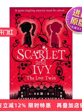 英文原版 The Lost Twin 斯嘉丽和艾薇推理系列1 失踪的双胞胎姐妹 Sophie Cleverly儿童侦探小说 英文版 进口英语原版书籍