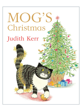 英文原版 Mog's Christmas 小猫格格的圣诞节 朱迪思·克尔经典绘本 彩色插画 英文版 进口英语原版书籍
