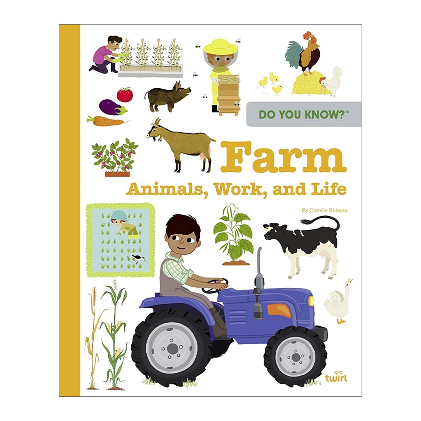 英文原版 Do You Know Farm Animals Work and Life 你知道吗系列 农场 儿童科普 精装 英文版 进口英语原版书籍