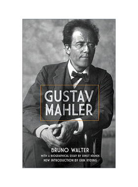 英文原版 Gustav Mahler Dover Books On Music Composers 古斯塔夫·马勒 作曲家 音乐传记 英文版 进口英语原版书籍