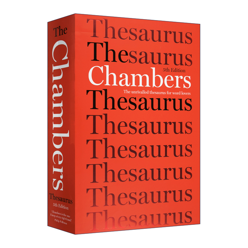 英文原版 The Chambers Thesaurus  5th Edition 钱伯斯英语词典 第5版 精装 英文版 进口英语原版书籍