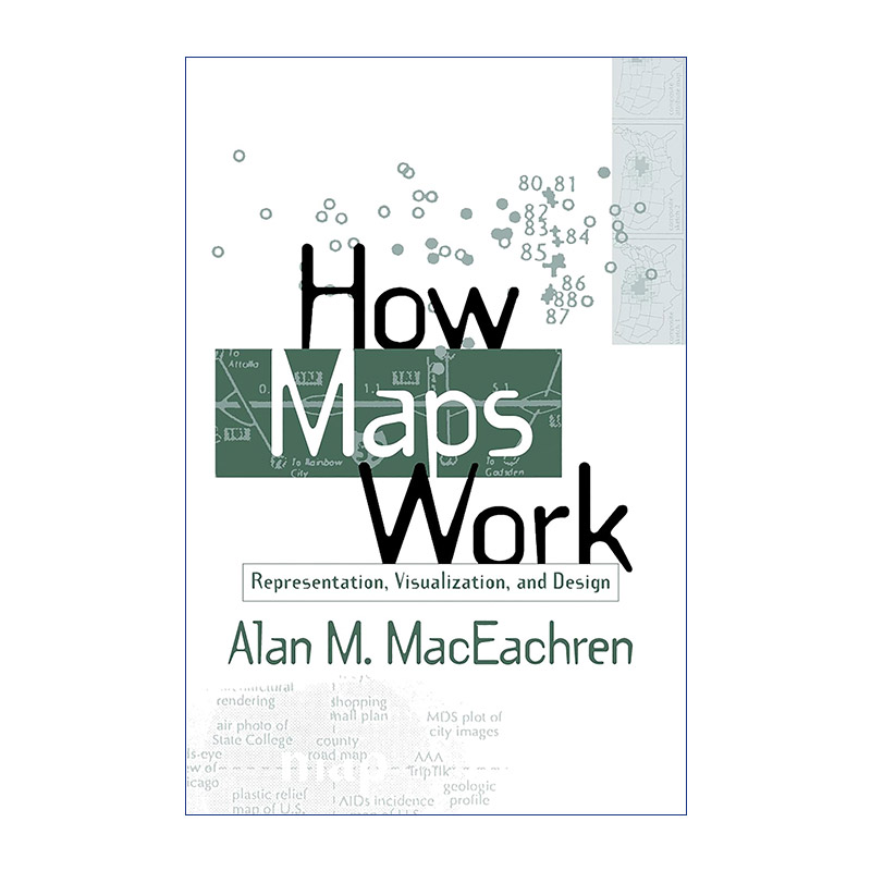 英文原版 How Maps Work 地图学 英文版 进口英语原版书籍