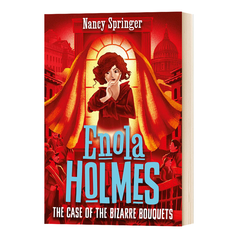 英文原版 Enola Holmes 3: The Case of the Bizarre Bouquets 福尔摩斯小姐3 英版 英文版儿童图书
