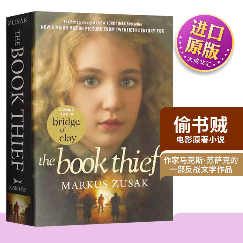 英文原版原著小说偷书贼