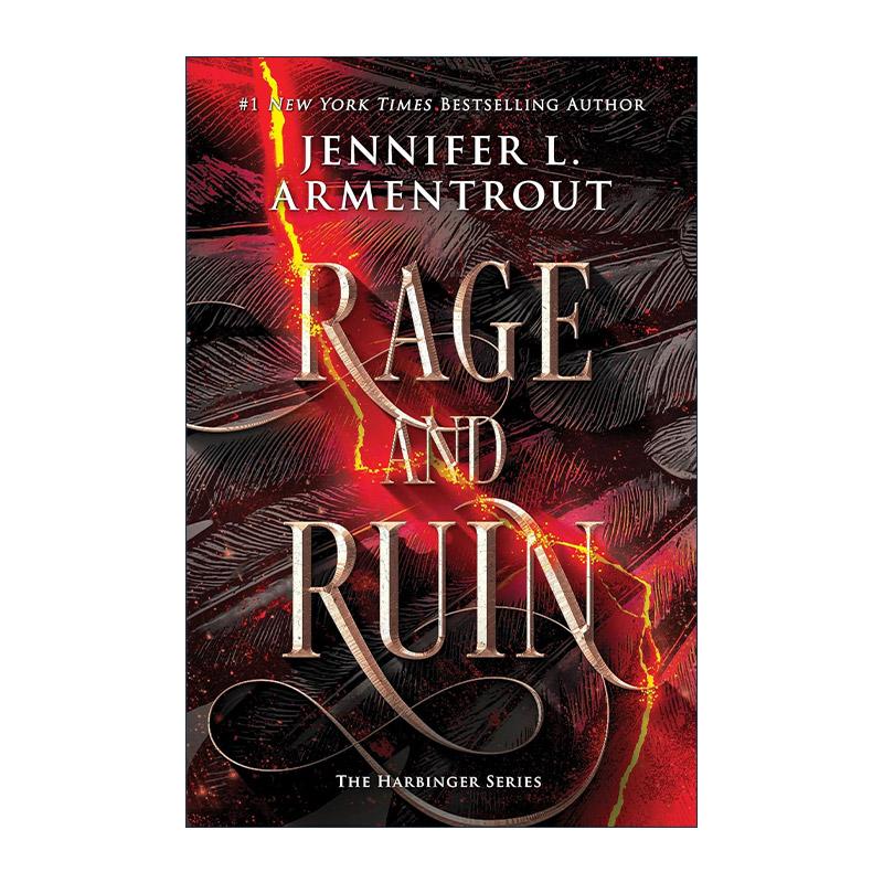 英文原版 Rage and Ruin 愤怒与毁灭 先兆2 奇幻浪漫小说 英文版 进口英语原版书籍