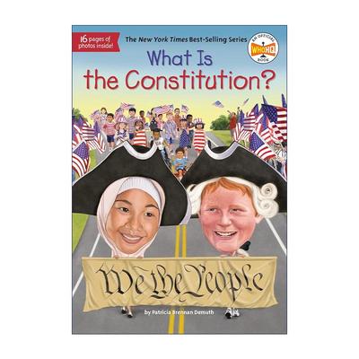 英文原版 What Is The Constitution 什么是宪法 儿童章节桥梁书 英文版 进口英语原版书籍