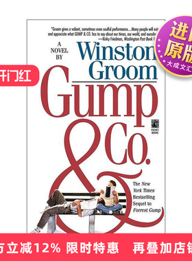 英文原版 Gump & Co 阿甘后传 阿甘正传姊妹篇 英文版 进口英语原版书籍