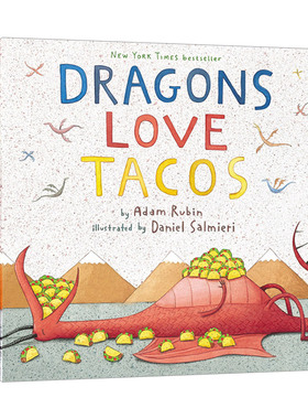 英文原版绘本 Dragons Love Tacos 爱吃玉米饼的龙 精装绘本 英文版 进口英语原版书籍