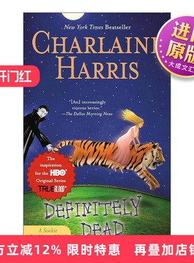 英文原版 Definitely Dead 南方吸血鬼系列06 恶夜追击令 奇幻推理小说 莎莲·哈里斯 英文版 进口英语原版书籍