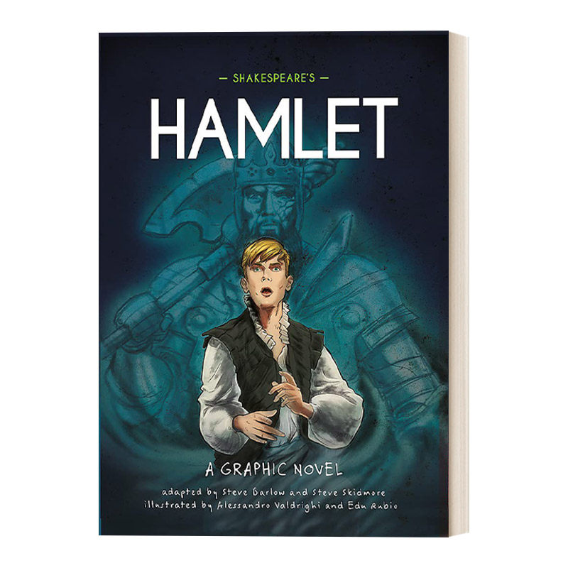 英文原版 Classics in Graphics Shakespeare's Hamlet 莎士比亚漫画版 哈姆雷特 精装 英文版 进口英语原版书籍