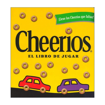 原版 Cheerios El Libro De Jugar 麦圈圈游戏书 西班牙语版 纸板书 进口原版书籍