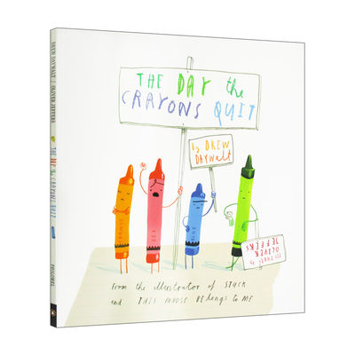 英文原版 小蜡笔大罢工 Oliver Jeffers 绘本 The Day The Crayons Quit 进口原版书籍儿童图书