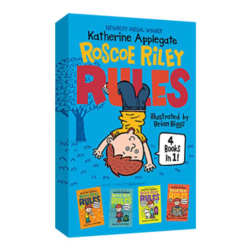 英文原版 Roscoe Riley Rules 4 Books in 1! 罗斯科莱利规则1-4精装合集 英文版 进口英语原版书籍