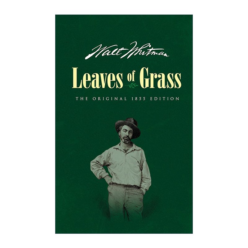 英文原版 Leaves of Grass 草叶集 1855年原版 精装 Walt Whitman沃尔特·惠特曼 英文版 进口英语原版书籍